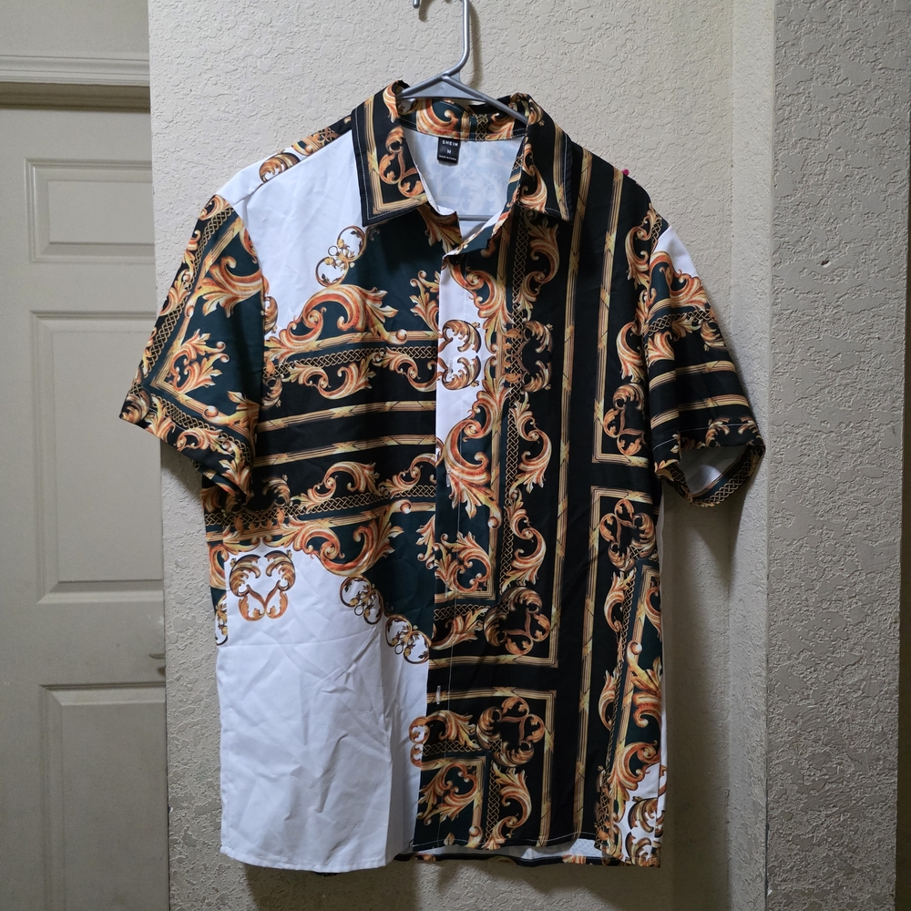 Stylish Men's Patterned Shirt